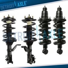 Front + Rear Struts w/ Coil Spring for 2003 2004 2005 2006 - 2011 Honda Element