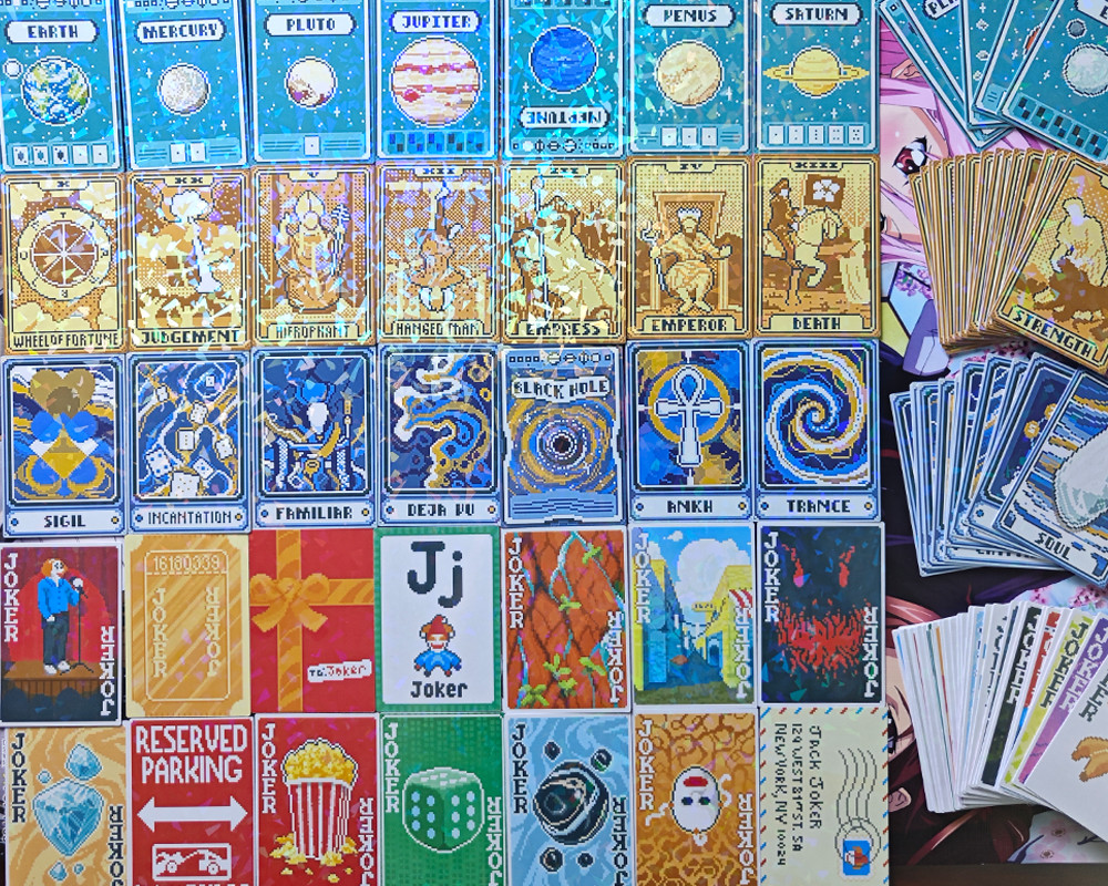 Balatro Tarot+Planet+Phantom+JOKER Set 202pcs cards Collectible Cards