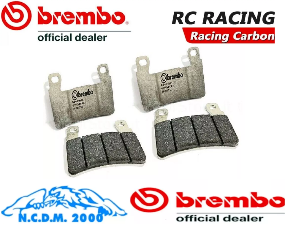 Kit 4 Pastiglie Freno Anteriori Brembo SA Sinterizzate - Per Honda CBR Fireblade, VTR SP1, CB 1100 E Altri Modelli