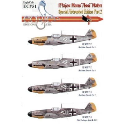 1/72 Eagle Cal #72051 Bf109F-2/F-4 Major Hans Assi Hahn Pt.2