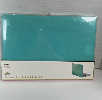 Winx Shell WINX Mia 15” Protective Shell For Macbook Pro BRAND NEW Teal Sea Green ...