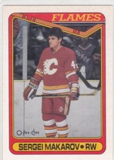 1990/91 OPC ..SERGEI MAKAROV..ROOKIE..CARD # 60..FLAMES..FREE COMBINED SHIPPING