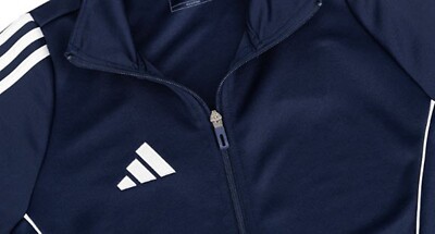 Adidas Men TIRO 24 Jackets Running Navy Athletic Suit Set GYM