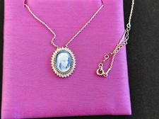 Virgin Mary pendant sterling silver 925 medal and Chain Catholic