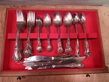 Vintage Rogers Stainless Korea 100 Pcs Flatware
