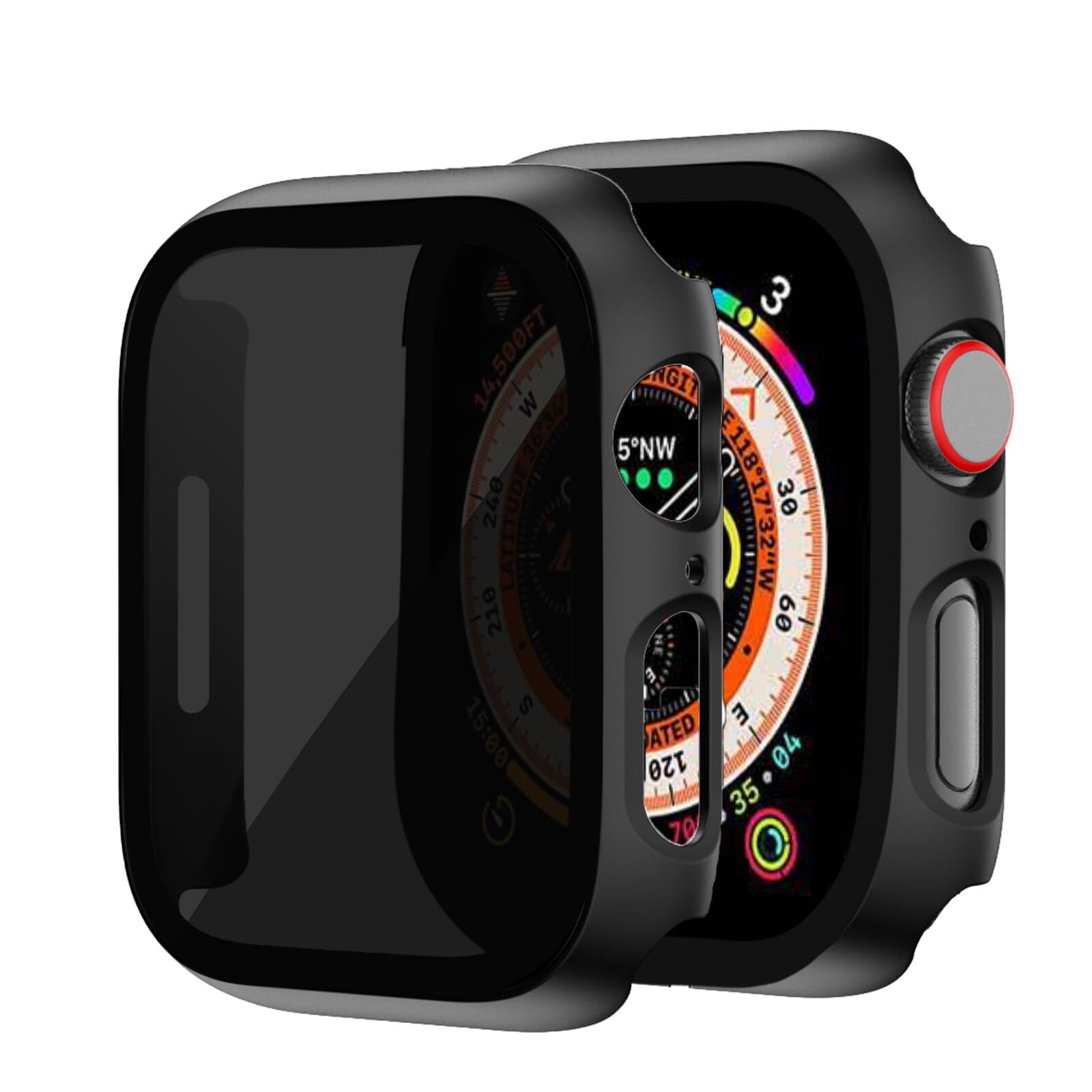 Gaostone 2 Pack for Apple Watch Series 9 Series 8 Series 7 41mm Privacy Screen P