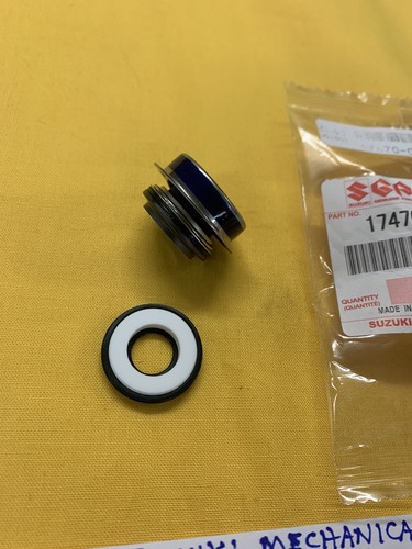 OEM SUZUKI Mechanical Water Pump Seal (17470-02F11) RM125, RM250, LT250R, LT500R - Foto 2 di 4
