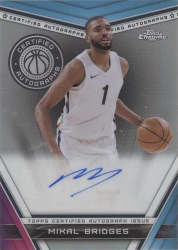 2023-24 Topps Chrome - Mikal Bridges #CA-MB
