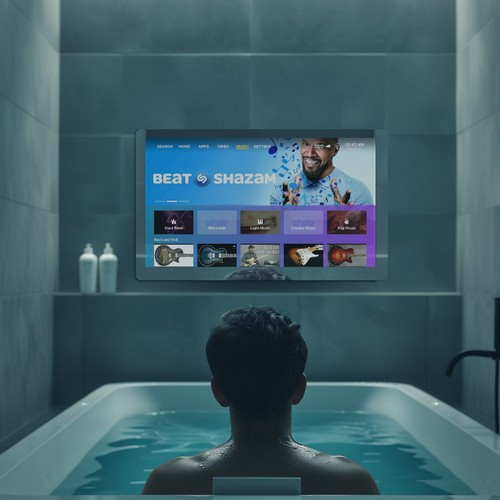 HAOCROWN 32 Inch 4k HD Ip66 Waterproof Mirror Tv,Voice Remote Control,WiFi - Picture 4 of 9