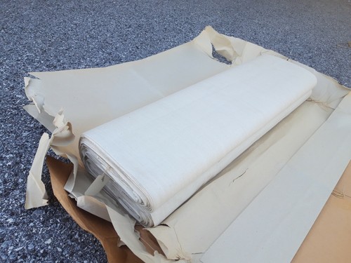 +++ guter Leinenstoff - Leinen - 25 × 1,40 m - 11 kg. +++ - Bild 7 von 9