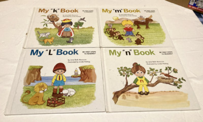 Lot of 4 My First Steps to Reading My K Book, My L Book, My M Book, My N Bo