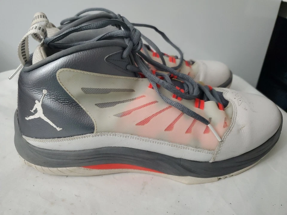 Nike Air Jordan Prime Fly 2 Infared 23 Gris Rojo Blanco 654287-124 Talla 12 Foto 3 de 4