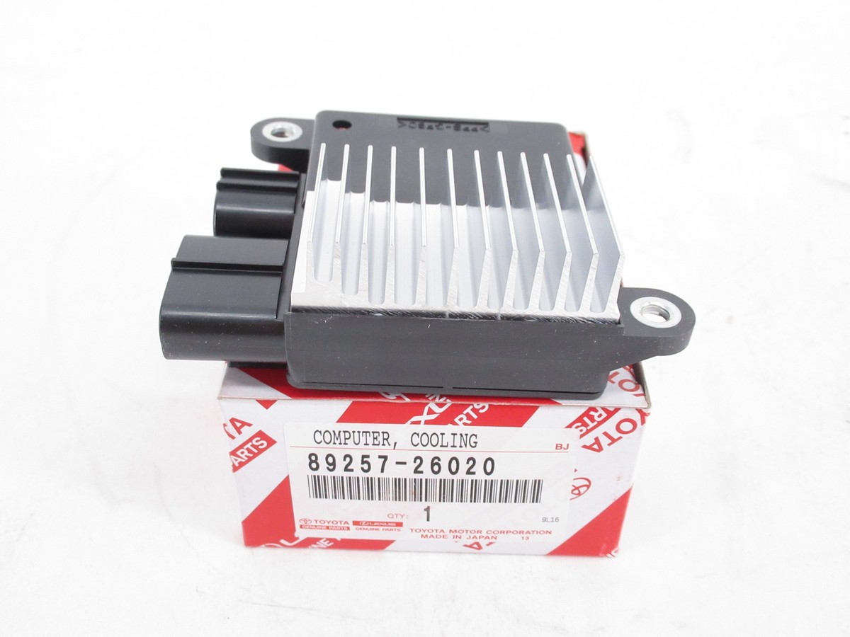 Genuine OEM Toyota Lexus 89257-26020 Cooling Fan Control Module