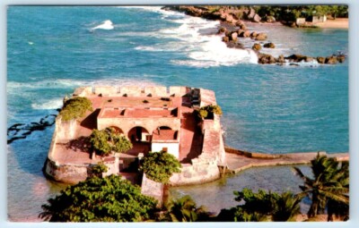 San Jeronimo Fortress SAN JUAN Puerto Rico Postcard