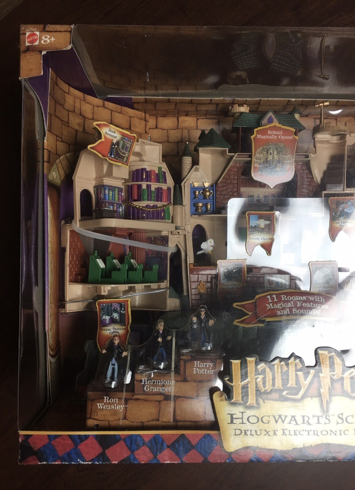 harry potter hogwarts deluxe electronic playset