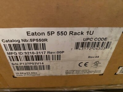 Eaton 5P Rackmount UPS 420 W 5P550R
