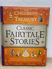 The Childrens Illustrated Treasury Of Classic Fairy Tale Stories Hardcover Book