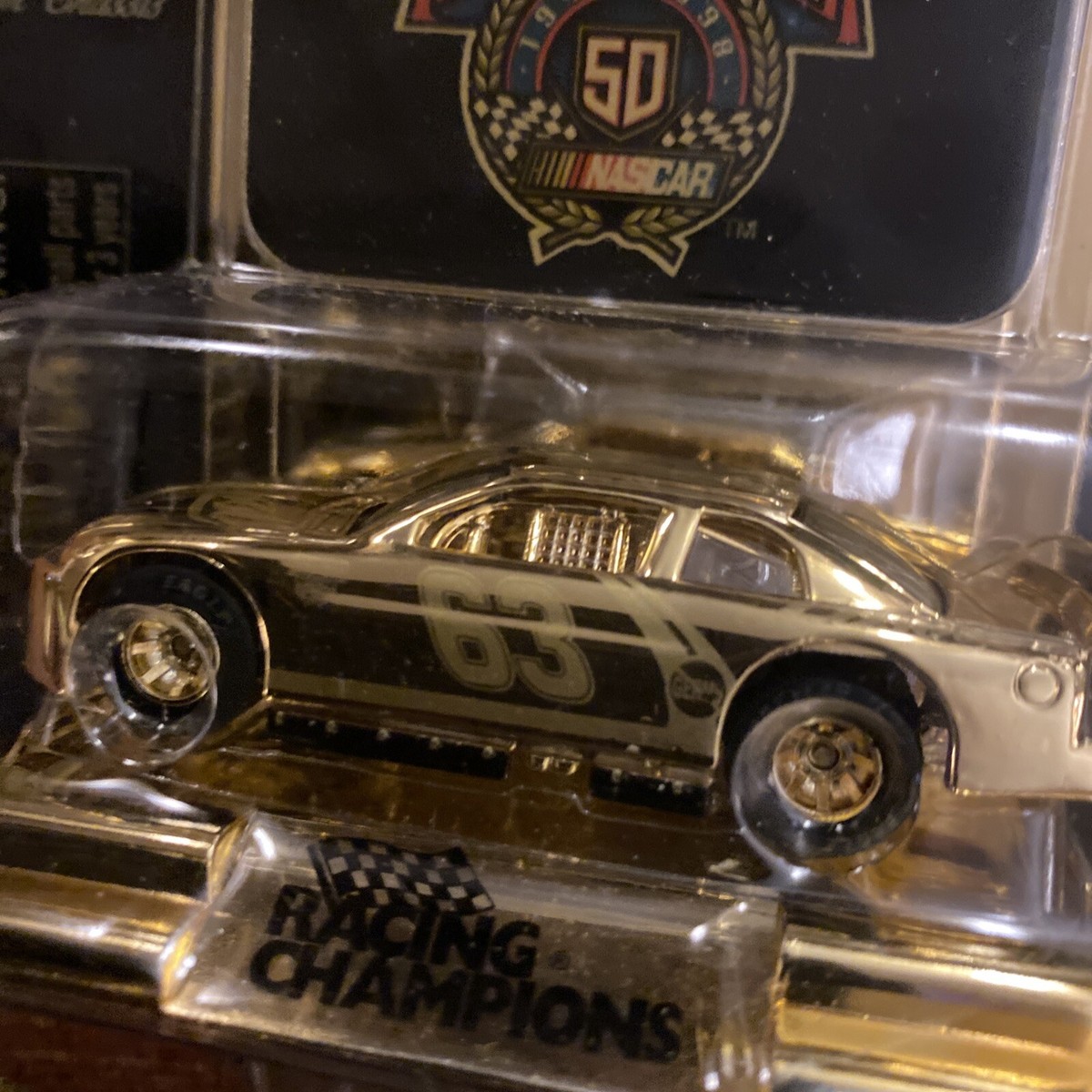 Nascar Racing Champions 24K Gold Plated Commemorative Die Cast
