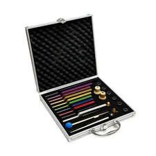 TENFLY Solfeggio Tuning Fork Set - 10 Tuning Forks Perfect for DNA Healing, C...