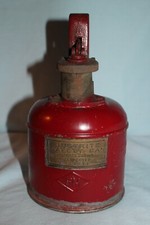 Vintage 1 Quart Justrite Safety Gas Can No.112271