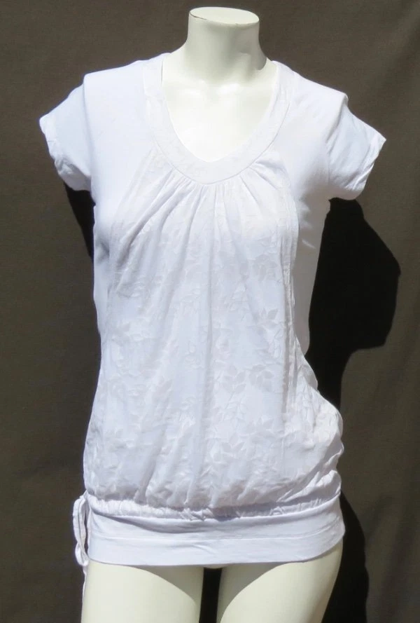 lole organic cotton layered cap sleeve top shirt