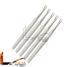 5 Pcs Billeau Earpick Ear Wax Removal Loop External Earwax Cleaning Curette ENT