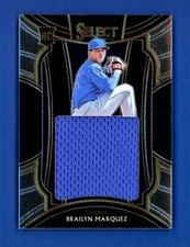 Brailyn Marquez 2021 Panini Select 2021 Baseball Jumbo Patch #RJS-BM RC Rookie