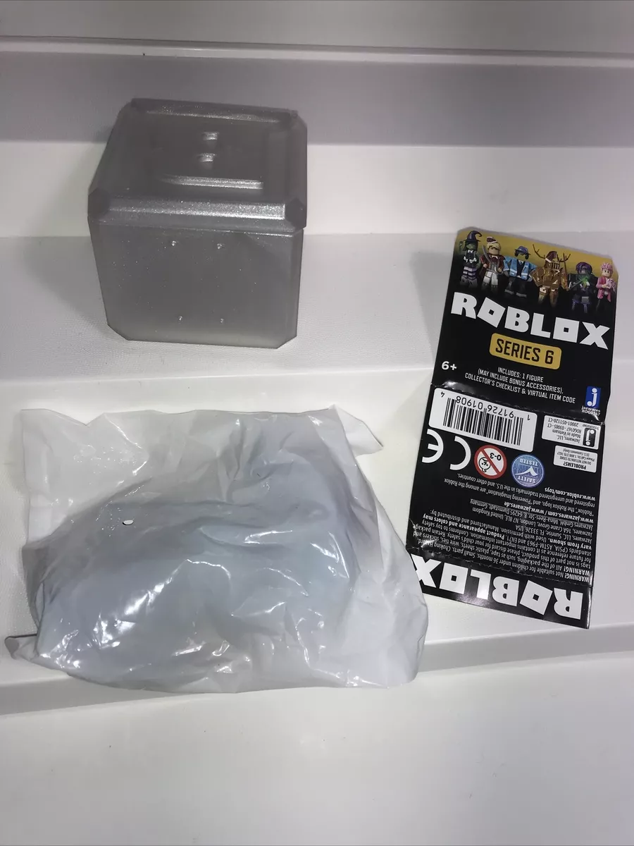 Roblox Celebrity Series 6 Blind Mystery Box Silver Cube Exclusive Virtual  Codes