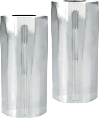 Performance Machine Slider Cover Set Chrome Tech 0208-2102-CH