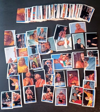 LOT OF 200 1991 WWF SUPERSTARS STICKERS MADE IN ITALY BY DIAMOND PUBLISHING RARE