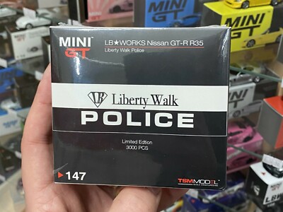 MINIGT 147 LB★WORKS 日産　GT-R R35 ポリス Mini GT LB Works Nissan GT-R R35 POLICE #147 - YouTube