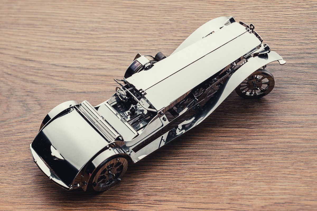 自動車 Time for Machine Glorious Cabrio 2 Mechanical Time for Machine metal puzzle Model Glorious Cabrio
