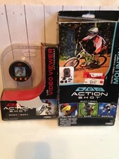 Action Shot Digital Video Camera Mounting Kit & LCD Video Viewer set new-Jakks