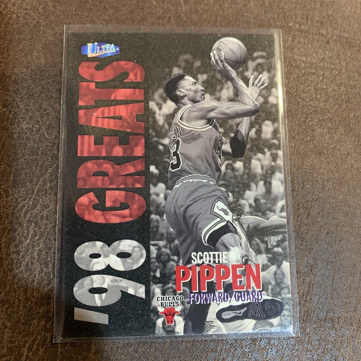 SCOTTIE PIPPEN 1997-98 FLEER ULTRA GOLD MEDALLION '98 GREATS #267G