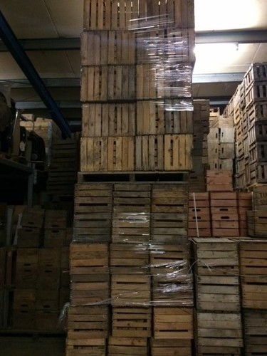 8 Stück Massive Obstkisten Johanna B WARE !! weinkisten apfelkisten Vintage - Bild 24 von 24