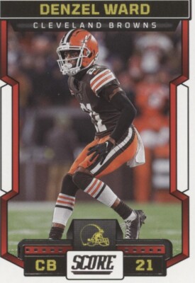 2023 Score #212 Denzel Ward Cleveland Browns