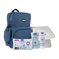 CHICCO Backpack Changing Bag with Baby Products Shampoo Cream Skin