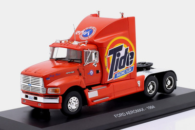 HACHETTE/IXO 1/43 1994 FORD AEROMAX NASCAR TIDE RACING TEAM TRUCK RICKY RUDD