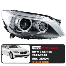 For 2013-2015 BMW 740i 750i Right Xenon Adaptive Headlight Assembly F01 Series