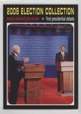 2009 Topps American Heritage Barack Obama & John McCain #143 0i6