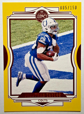 2021 Panini Legacy - Jonathan Taylor #73 Yellow /150