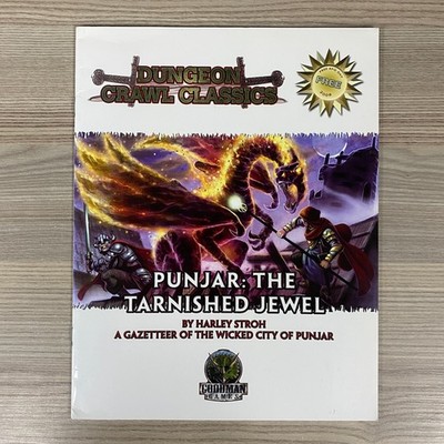 DUNGEON CRAWL CLASSICS PUNJAR: THE TARNISHED JEWEL D&D DUNGEONS & DRAGONS RPG