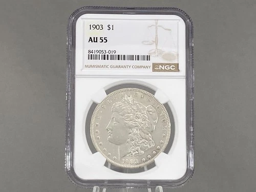 1903 MORGAN DOLLAR NGC AU 55 8419053-019