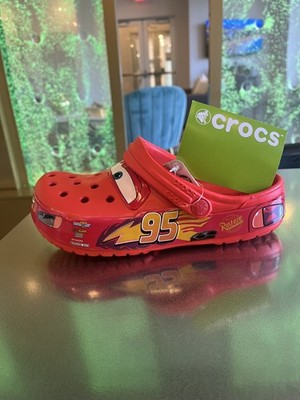  Lightning McQueen Crocs   Original Special Edition, Unisex, Super Comfortable