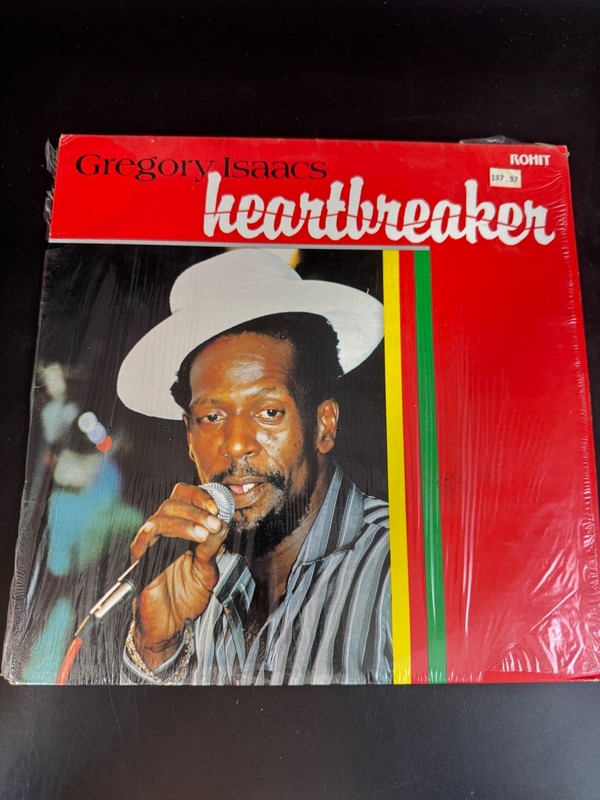 Gregory Isaacs - Heartbreaker Vinyl LP 1990 Rohit Records RRTG 7788 Reggae Rare