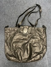 Vintage YSL Black Lambskin Tote Crossbody Bag Luxury Leather Shoulder Bag 77