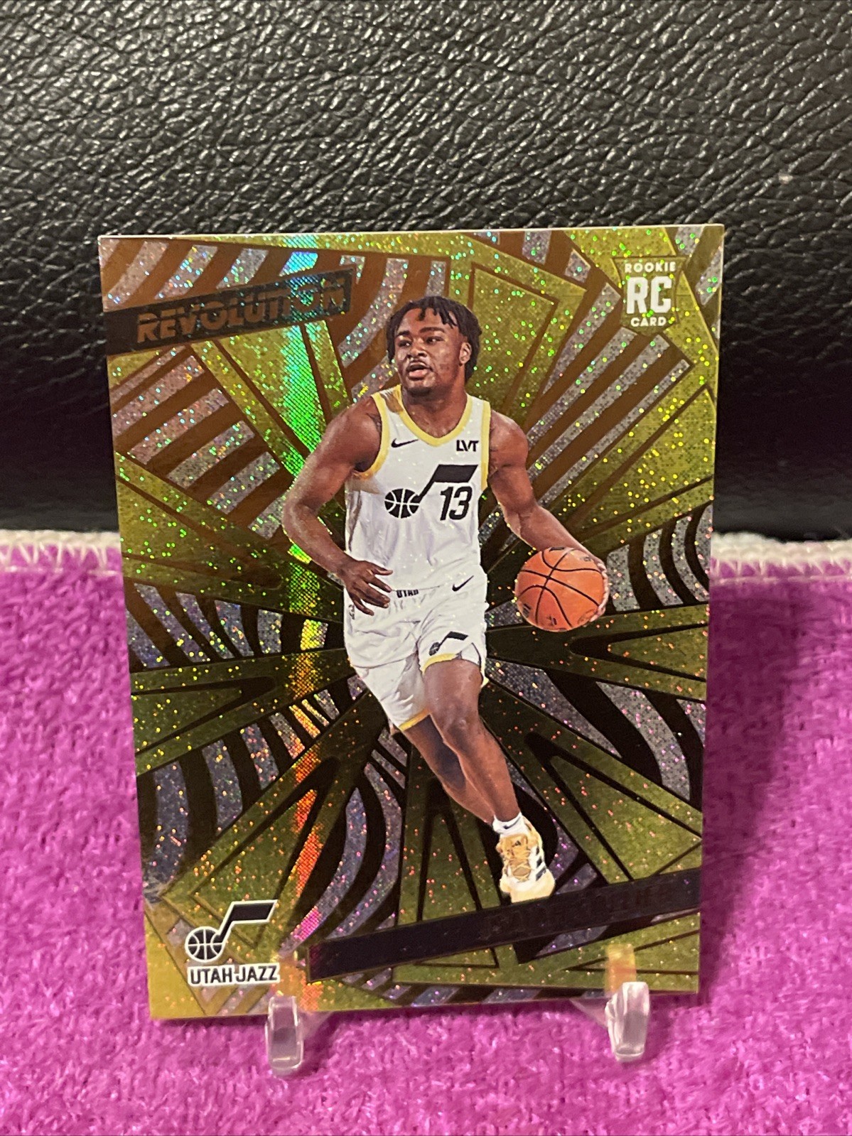 2024-25 PANINI REVOLUTION BASKETBALL ISAIAH COLLIER #144 RC NEUTRON SP#/125 JAZZ