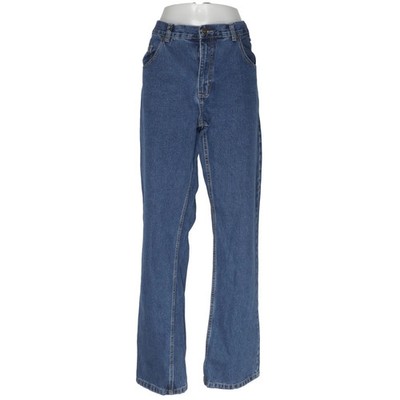 Basic Line, Jeans, Größe: 48, Blau, Baumwolle, Einfarbig, Denim, Damen #nKu