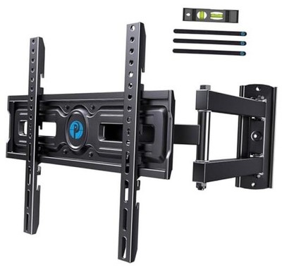  Full Motion TV Wall Mount for Most 26-65 inch Fits 26-65'' TVs / Single Stud