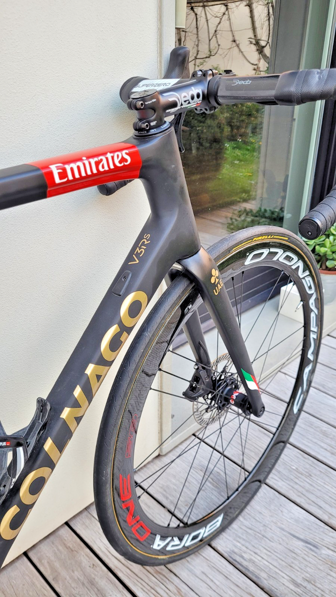 COLNAGO V3RS disc official UAE team AYUSO italian carbon road